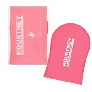 Kourtney Self-Tan Application Mitt Soft Velvet Streak-Free Application